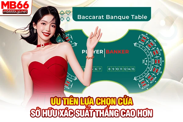 Ưu tiên lựa chọn cửa sở hữu xác suất thắng cao hơn